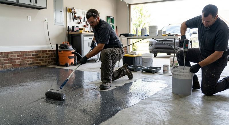 Floor Epoxy Service in Alexandria, VA