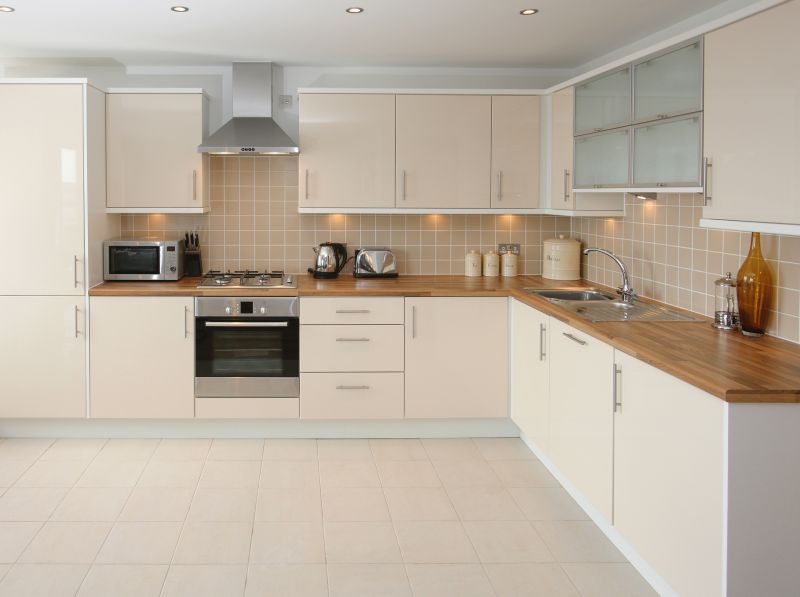 Seamless Floor in a Residential Kitchen